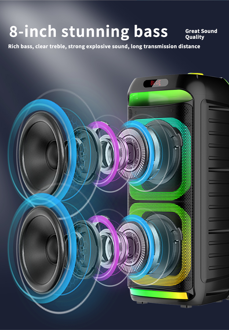  party speakers,party companion,unleash your sound